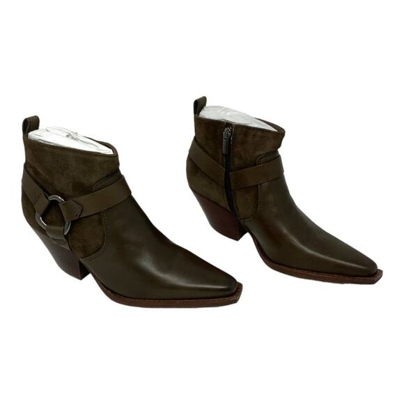 Vince Camuto Nenanie Pointed Toe Bootie Sable Size 9 NWT $179 MSRP - Picture 4 of 8